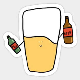 Mr. Beer Sticker